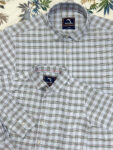 Grey Checked Dad&Son Shirts