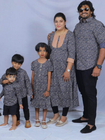 Dusty Brown Print