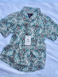White Floral Rayon Printed Shirt