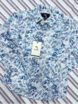 Bule Leaf printed shirt