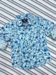Royal Blue Floral Print