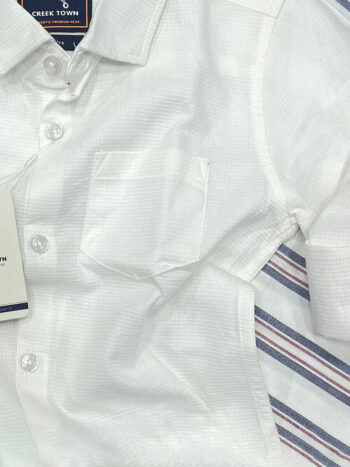 White Dobby Shirt