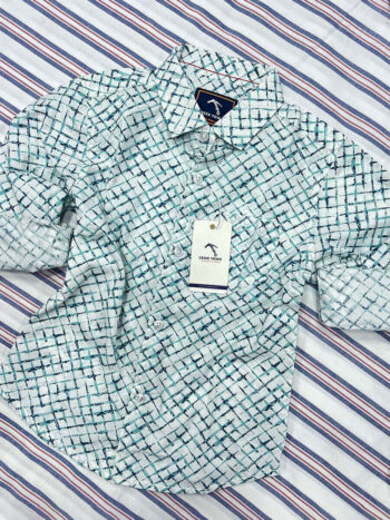 White ice cube printed Shirt