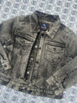 Black Acid Washed Jacket