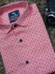 Peach Coloured Tiny Floral Print