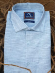 Light Grey Round Wave Print