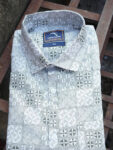 Grey African Adinkra Print