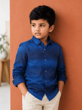 Ink Blue Subtle Shirt
